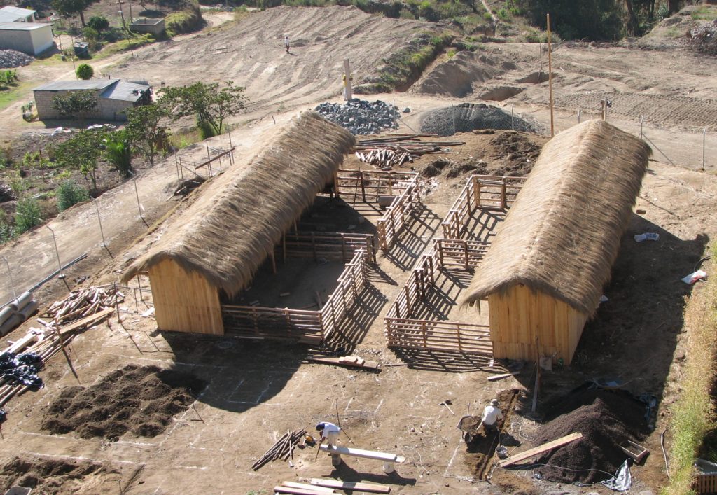 inicio de contrucción del colegio liceo campo verde en quito sector de nayón