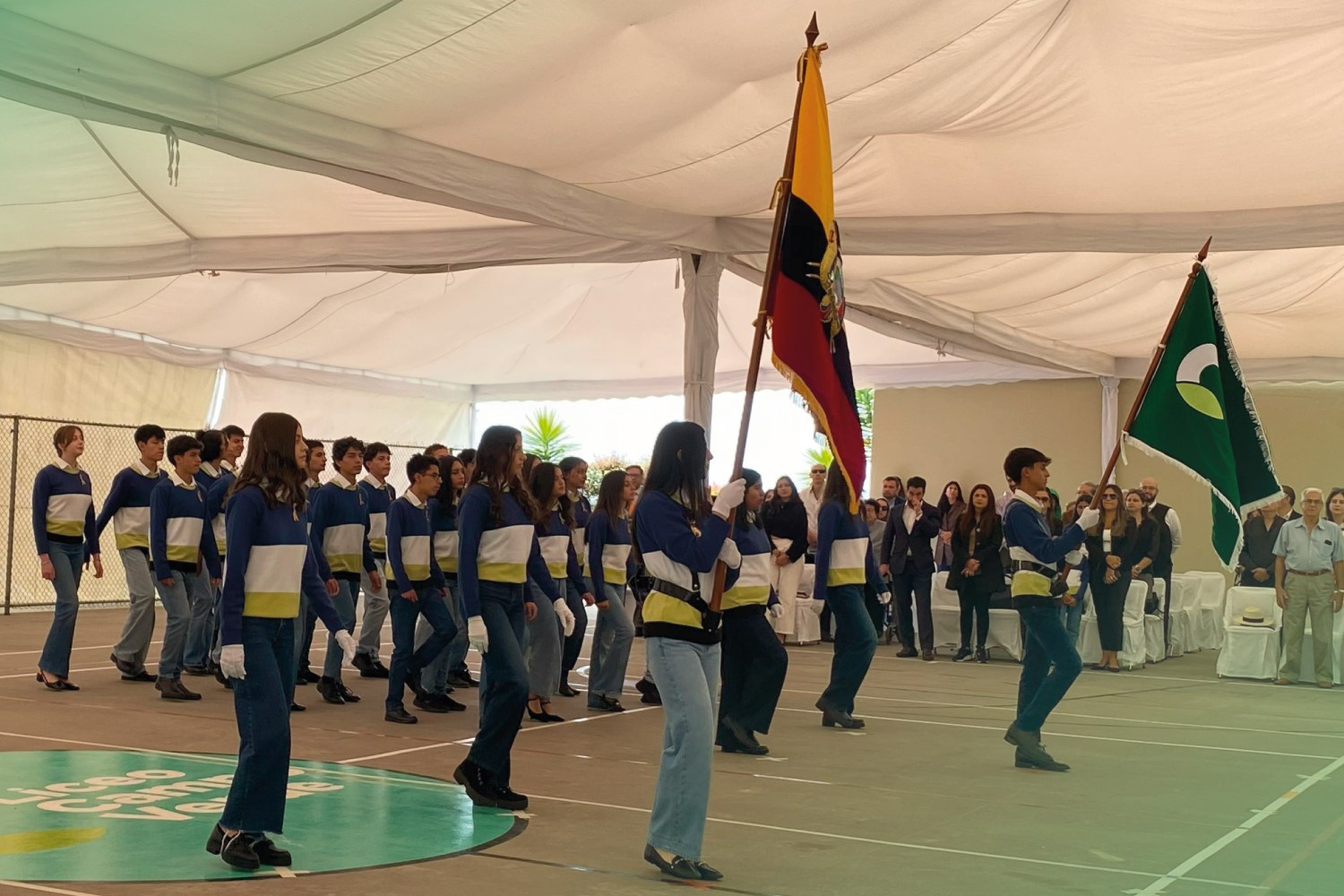 Juramento a la Bandera del Liceo Campo Verde 2025-2026