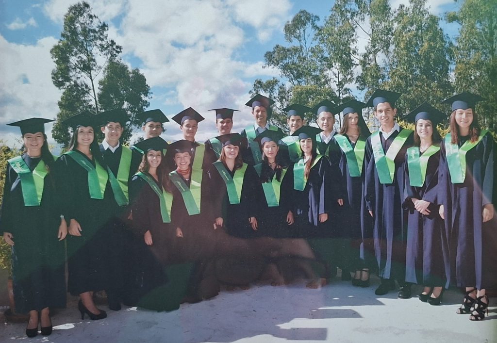 primera promoción graduados liceo campo verde